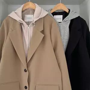 마리와후드레이어자켓 402Q585S 빅사이즈 여성