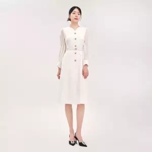 미니멈 시스루 슬리브 원피스 MYCGWO8040