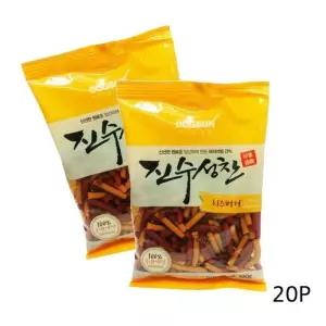 [프로셀러] 강아지 진수성찬 치즈 버거 100g 20P 노즈워크 간식