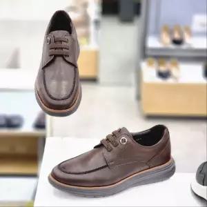 M3A24027 남성 3cm 컴포트 밴드끈 보트 슈즈 브라운JKTA50JK