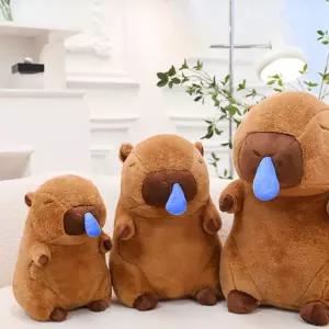 귀여운 콧물 카피바라 대형 봉제인형 42cm 대