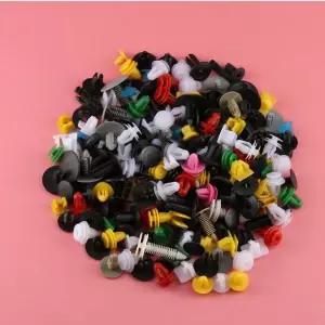 범퍼클립100pcs 플라스틱 혼합 자동차 범퍼 패스너