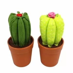 선인장 모양 바늘꽂이 재봉용 핀쿠션