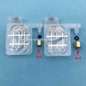 10PCS DX5 잉크 댐퍼 투명한 덤퍼 엡손 XP600 4720 I3200 5113 프린트 헤드 에코 솔벤트 프린터 플로터