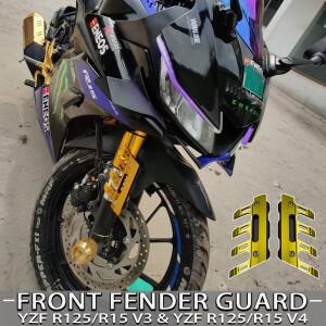 YAMAHA YZF R15 V3.0 YZF-R15 V2 바이크 오토바이 프론트 브레이크 디스크 캘리퍼스 프로텍터 장식 커버 가