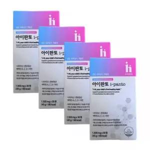 아이하이 아이판토 청소년 피부 영양제 30정 x 4개