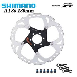 Shimano Deore XT RT86 브레이크 디스크 6 볼트 아이스 포인트 기술 MTB 산악 자전거 160MM 203MM