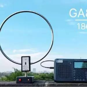 데스보 GA800 라디오 루프 단파 안테나 10KHz-159MHz HF 수신기용
