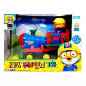 JS셀렉트 뽀로로 푸시앤고 기차 미니카 어린이 자동차 장난감 자동차피규어 모형자동차 선물