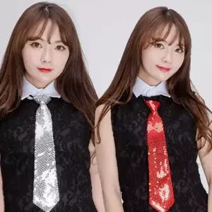 집소 스팽글 나비넥타이 연극의상