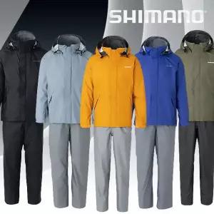 시마노 낚시복 NEW RA-027Q DS 베이직 슈트 우의 우비