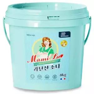 맘스럽 과탄산소다 버킷 8kg 주방 화장실 청소 세탁용 프리미엄 가루세제