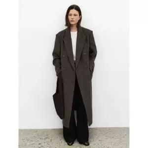 ATELIER NAIN CASHMERE OVERFIT HANDMADE DOUBLE COATCT-1457