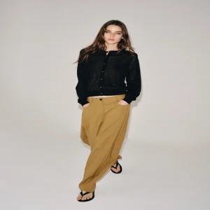 ZARA 파인 니트 재킷 - 블랙 2756/050/800