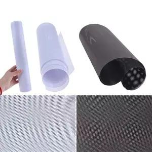 컴퓨터 메쉬 DIY PVC PC 케이스 팬 쿨러 먼지 필터 네트워크 방진 커버 섀시 블랙/화이트 30x100cm