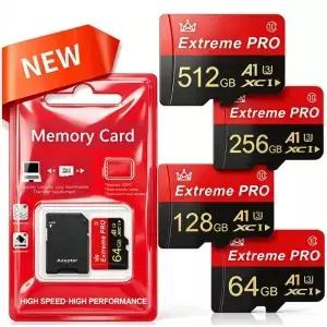 64GB SD 메모리 카드 클래스 10 UHSI U3 V30 차량용 블랙박스 트럭 DVR 루프 녹화 고속 TF C