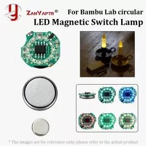 Bambu Ring LED 조명(자기 제어 ) 3D 프린터용 DIY 모델 부품
