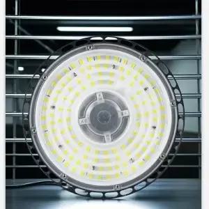 초고휘도 100/150/200W UFO LED 광산 조명 경기장 공장 산업용 차고 작업장 방수