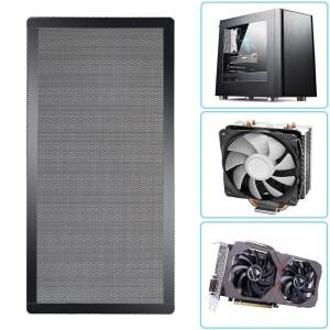 새로운 PVC 먼지 필터 커버 마그네틱 프레임 블랙 팬 120mm/140mm 쿨러 컴퓨터