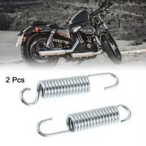 Motoforti 2 Pcs 80mm 길이 오토바이 브레이크 페달 리턴 스프링 사이드 킥 스탠드