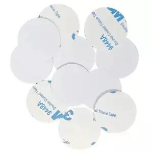 25MM RFID 출입 통제 코인 카드 NFC 스마트 칩 태그 13.56Mhz 재기록 가능 복사 스티커 1K S50 IC UID 블록
