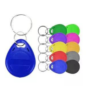 EM4305 T5577 125KHz 빈 키 태그 RFID 칩 링 복사 재기록 쓰기 가능 재 작성 카드 중복 5Pcs 색상