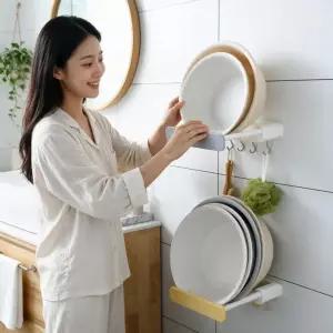 거치대 벽걸이 세숫대야 수납 욕실 세수대야 정리대 홀더 화장실 걸이