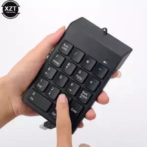 범용 숫자 키패드 미니 Usb 번호 키보드 키캡 노트북 데스크탑 Pc 컴퓨터 패드 18 회계사용