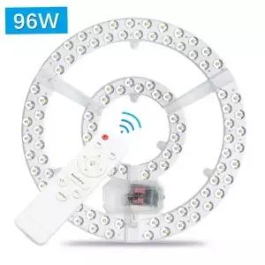 천장 램프 LED 패널 조도 조절식 모듈 교체 조명 보드 선풍기 원형 220V 96W