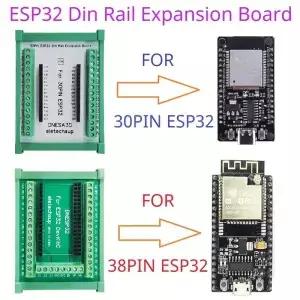 WROOM32 Wifi BT 모듈 개발 보드 무선 스마트 홈 IOT 용 30PIN 32 Din 레일 장착 확장