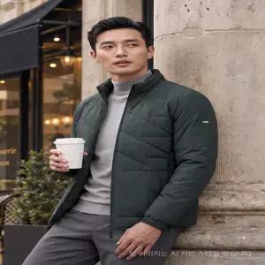 변형 퀄팅 하이브리드 덕 다운 1M72031DG