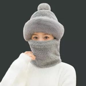 [OFM7Q194]방한모자 겨울 골프 목도리 방한모 모자