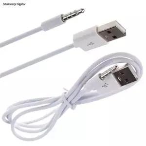 AUX 오디오 플러그 잭에서 USB 2.0 수 충전 케이블 코드 MP3 용 1m 3.5mm