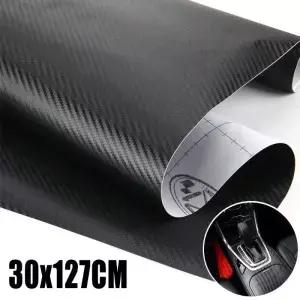 30x127cm 자동차 3D 탄소 섬유 롤 필름 스티커 DIY 비닐 인테리어 스타일링 장식 데칼