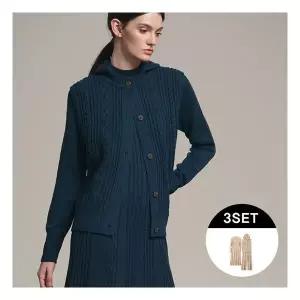 J.Aveune 로나피아 울블렌디드 후디베스트 니트세트 3종 RF244F0305SO 429752