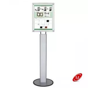 자석식 포스터스탠드 안내판 A4 백색펄판넬 LG48S-AP