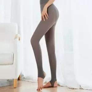 200D슬림핏무발고리형시스루착시스타킹그레이