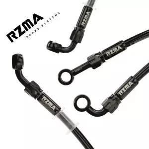 브레이크 호스 키트 RZMA 스테인레스 편조 유압 라인 CNC 밴조 안구 어댑터