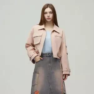 에고이스트 소프트 텍스쳐 페이크레더 자켓 ES1FJ260 ES1FJ260-SML 1207013