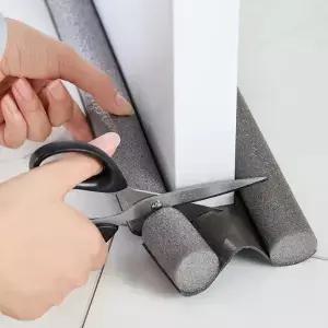 도어 드래프트 아래 전용 하단 씰링 스트립 바람 소음 음향 폼 차단기 곤충 홀더