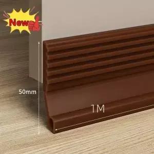 새로운 도어 하단 씰링 스트립 1M 방풍 먼지 가드 비 Weatherstrip 소음 감소 절연체 실러 홈 하드웨어