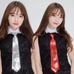 스팡클신사넥타이 남성 정장 넥타이 사무용 장기자랑 나비넥타이 파티소품