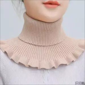 목티 폴라 레이어드 니트 워머 목폴라 이너 목티 반목 레이어드티 폴라티 페이크폴라