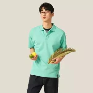 [빈폴] 헤리티지 피케 칼라넥 티셔츠 라이트 그린 (BC5442C91L)