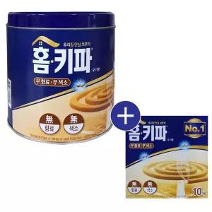 홈키파 모기향 무색소캔 50매 + 모기향 10매