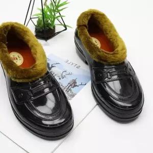 남여공용 털 고무신 고무신발 스님 사찰 겨울신발 털신 275x5mm 블랙 고방여성화방한화 JaWD12AD7