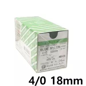아이리 나이론봉합사 NB434 50cm 24개입 18mm 8 4  [s9B7C4C]