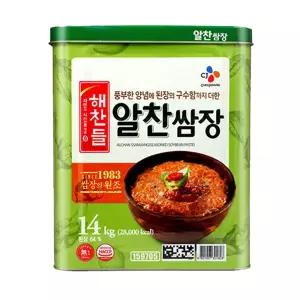 해찬들 알찬쌈장 14kg