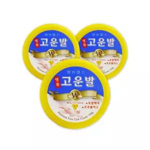 명품 고운발 풋크림 발각질 로얄제리 프로폴리스 110g 3개