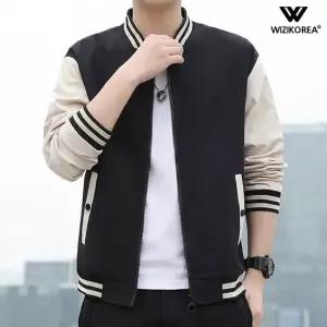 위즈아이 간절기 봄 스타디움 자켓 야구 점퍼 블루종 WI113J